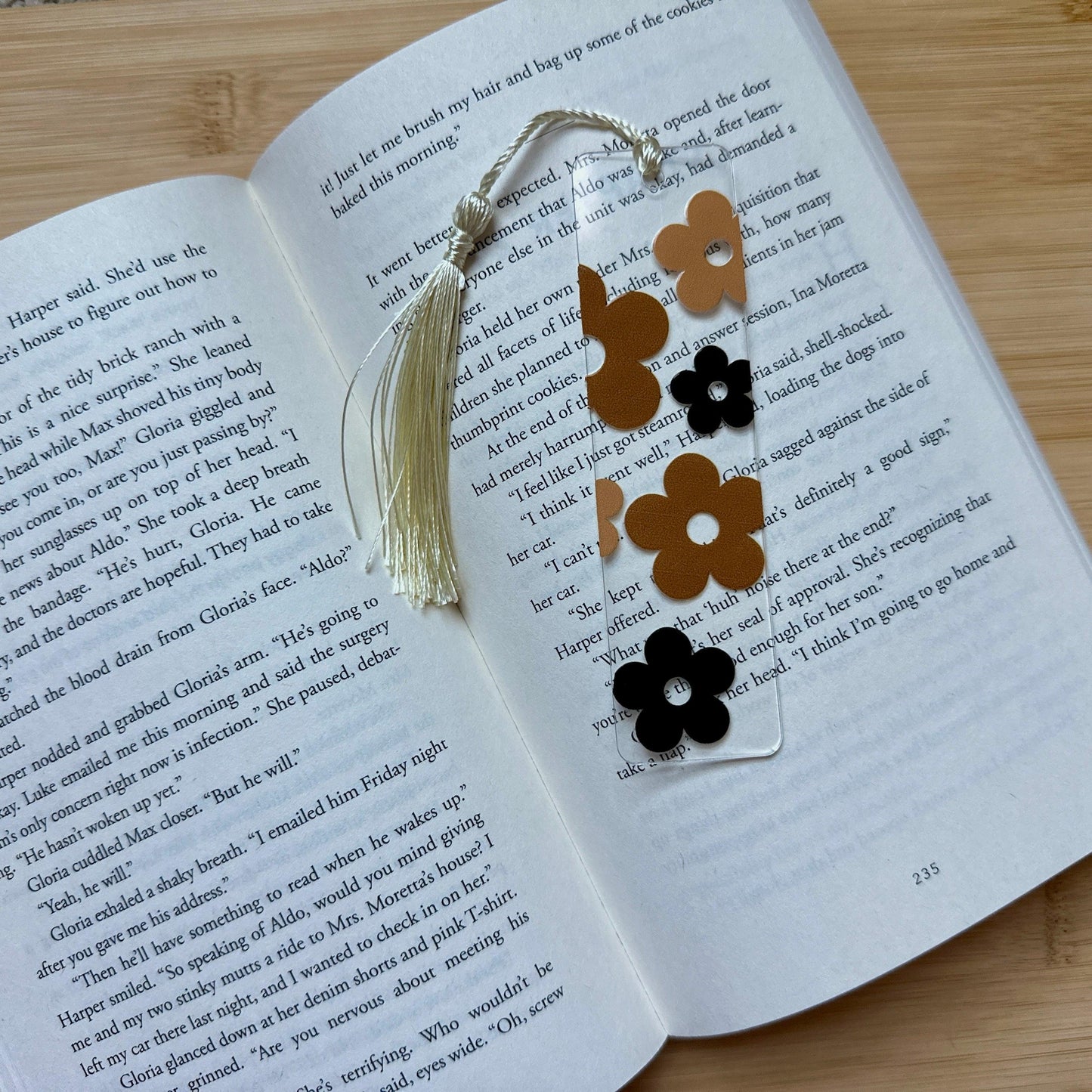 UV DTF ACRYLIC BOOKMARK - Wildflower Enchanted