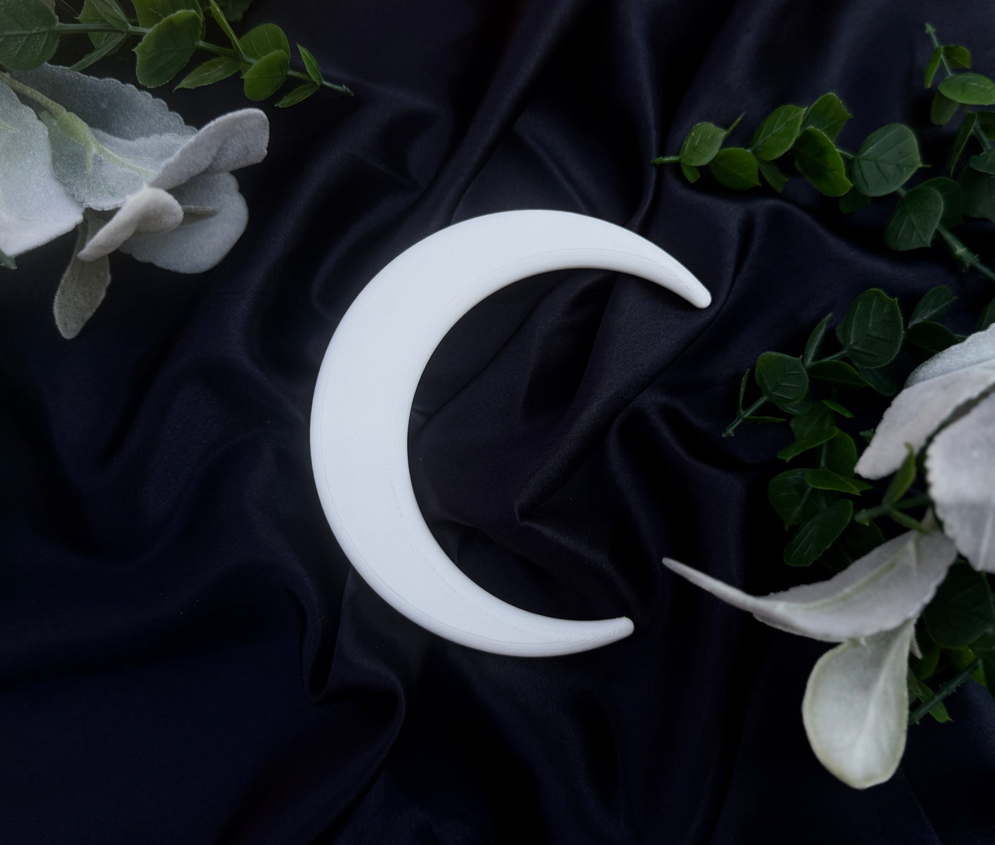 Crescent Moon Hairpin | 3D Printed Hairpin | PLA Filament