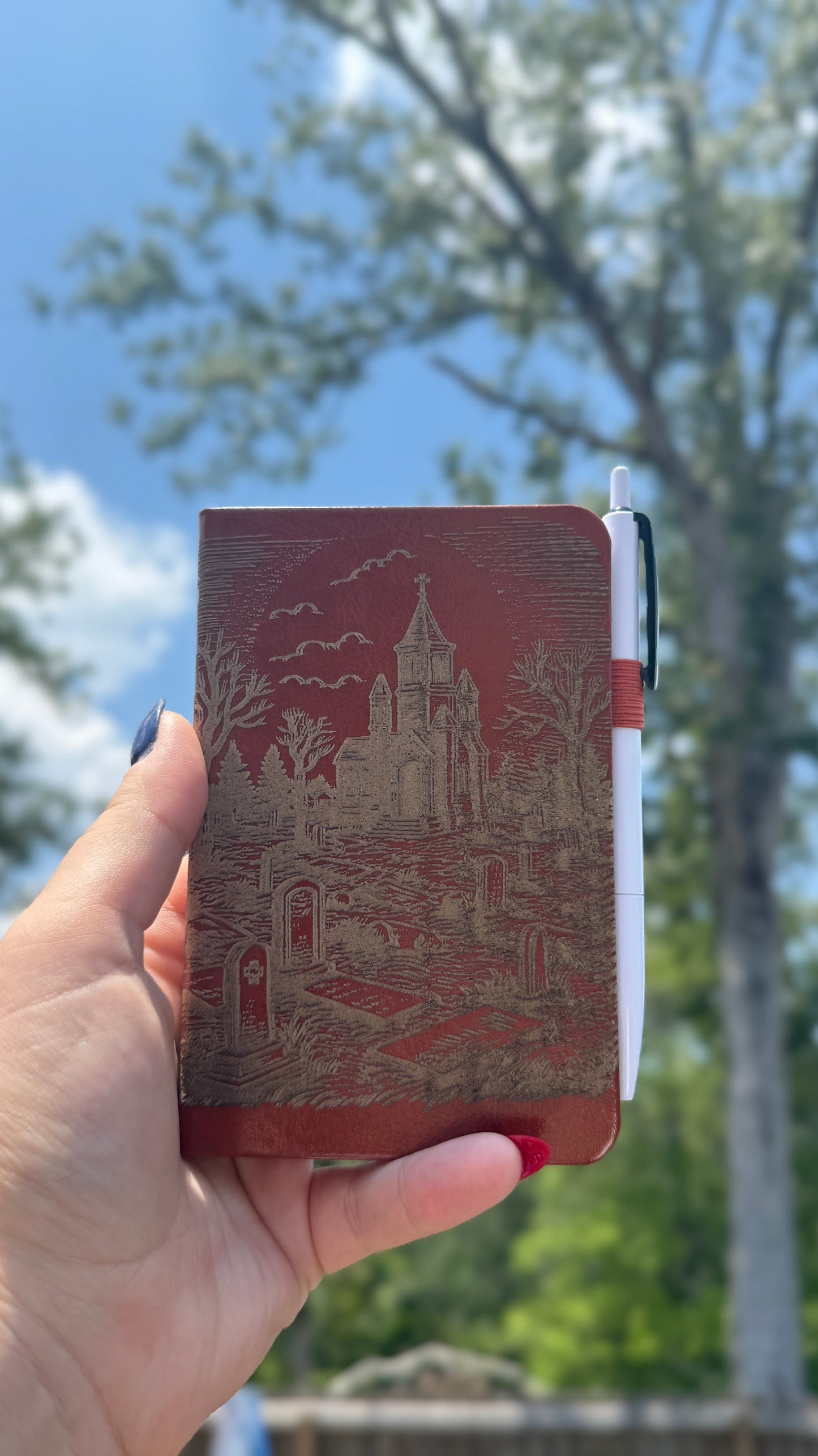 Engraved Notebook | Laser Engraved | Purse Notebook - Wildflower Enchanted