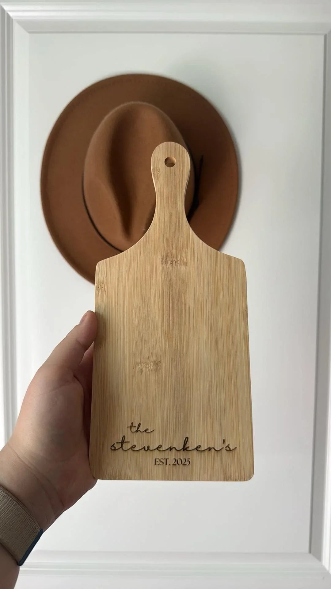 Engraved Charcuterie Boards | Engraved Board | Home Decor | Bamboo Charcuterie Board - Wildflower Enchanted