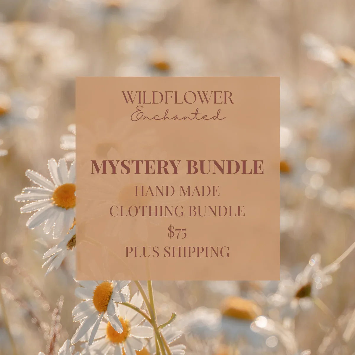 Mystery Bundle | $75 Value | Mystery Hand Made Sewn Pieces - Wildflower Enchanted
