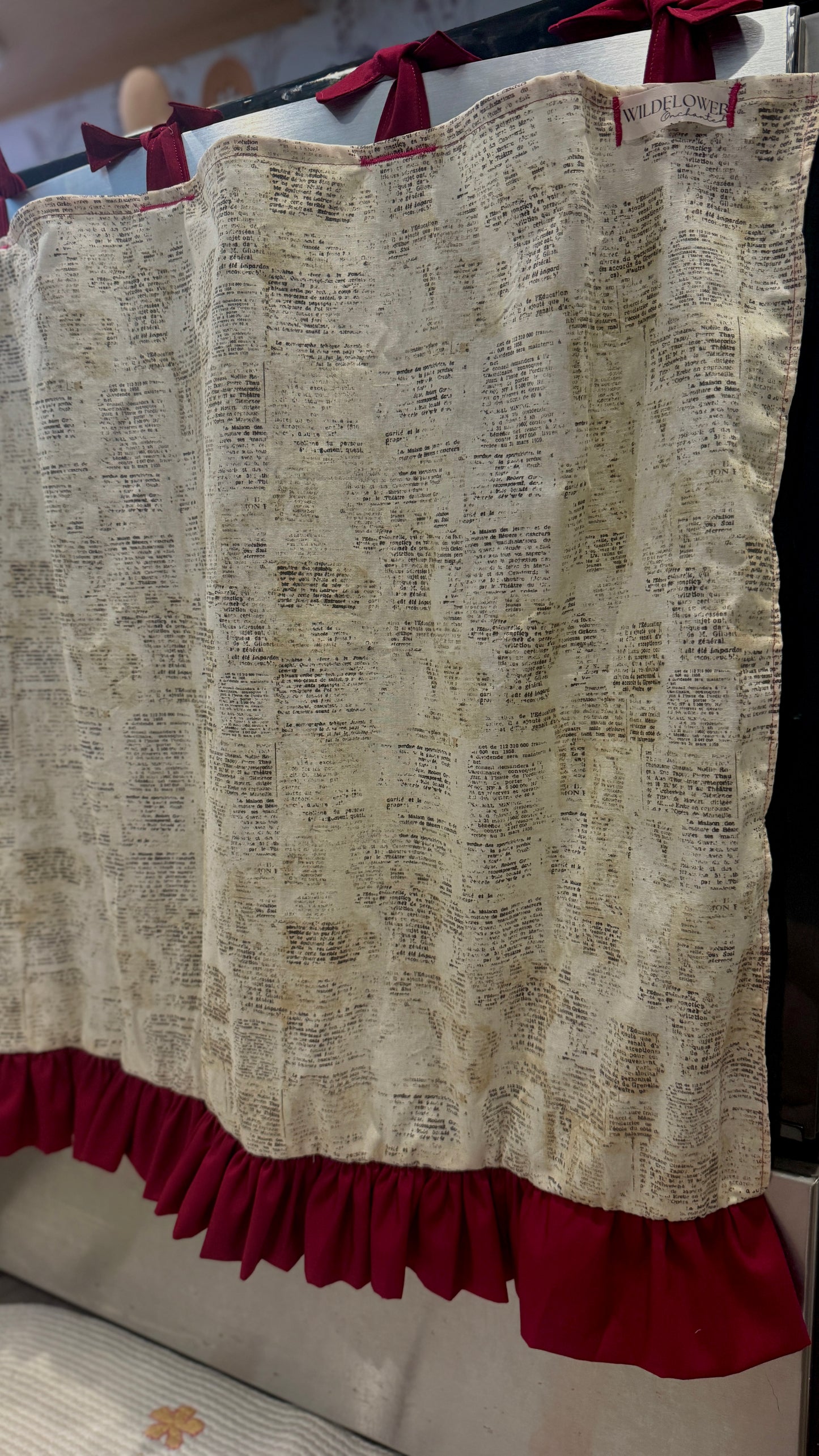 Oven Curtains | Standard Size | Kitchen Decor