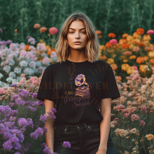 Purple Graveyard Smash | T-shirt | DTF T-shirt | Unisex Sizes - Wildflower Enchanted