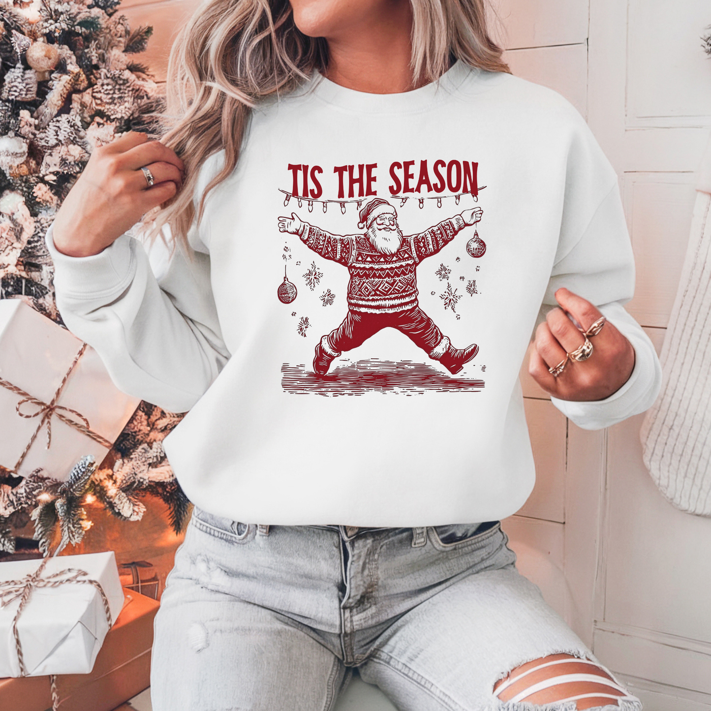 White Christmas Sweater | Holiday Designs | Holiday Sweaters