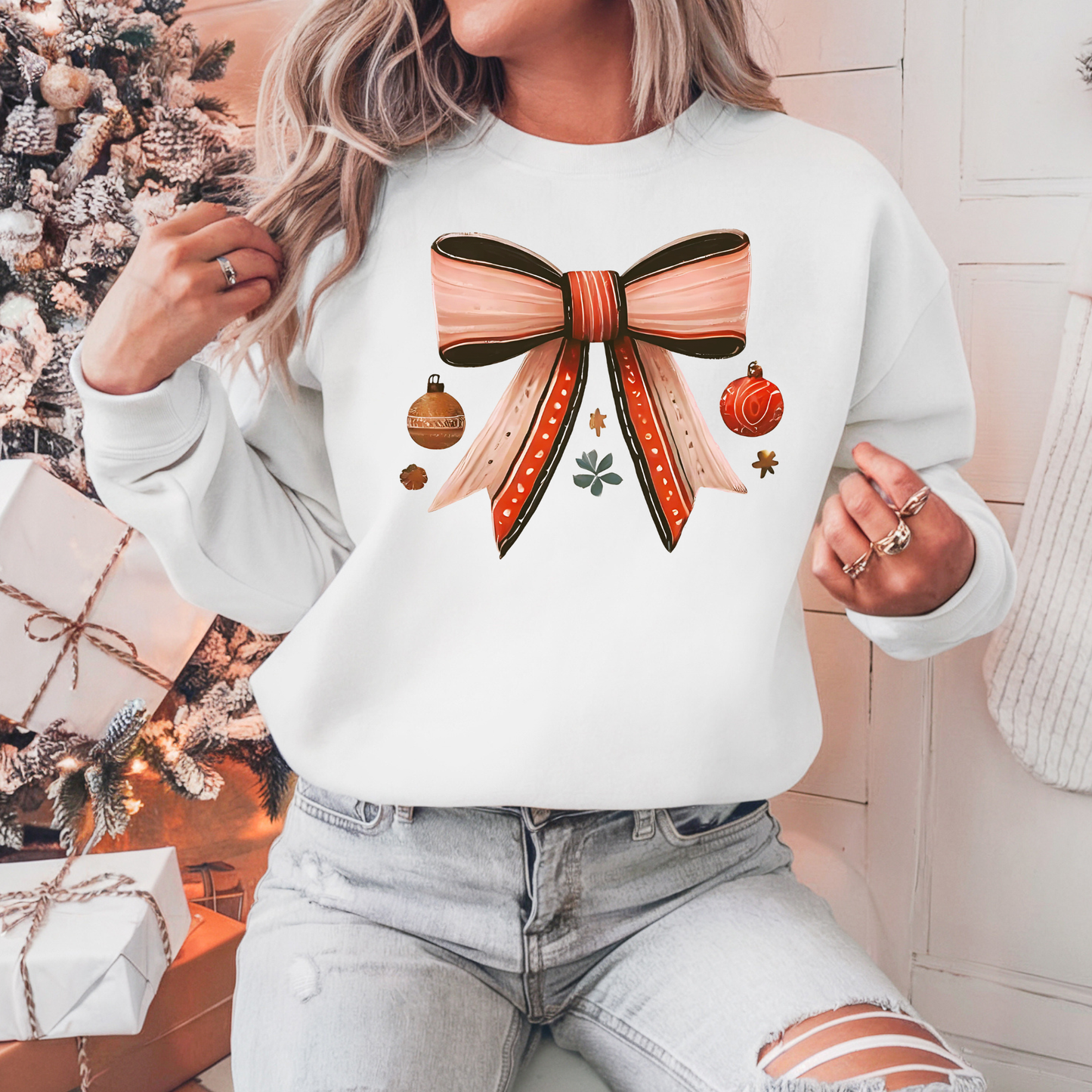 White Christmas Sweater | Holiday Designs | Holiday Sweaters