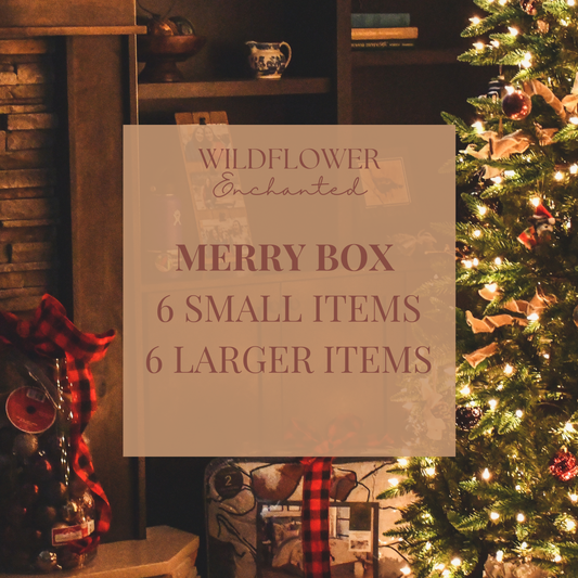 Merry Box | Advent Calendar | 12 Day Advent Calendar | Holiday Box | Some Made To Order Pieces