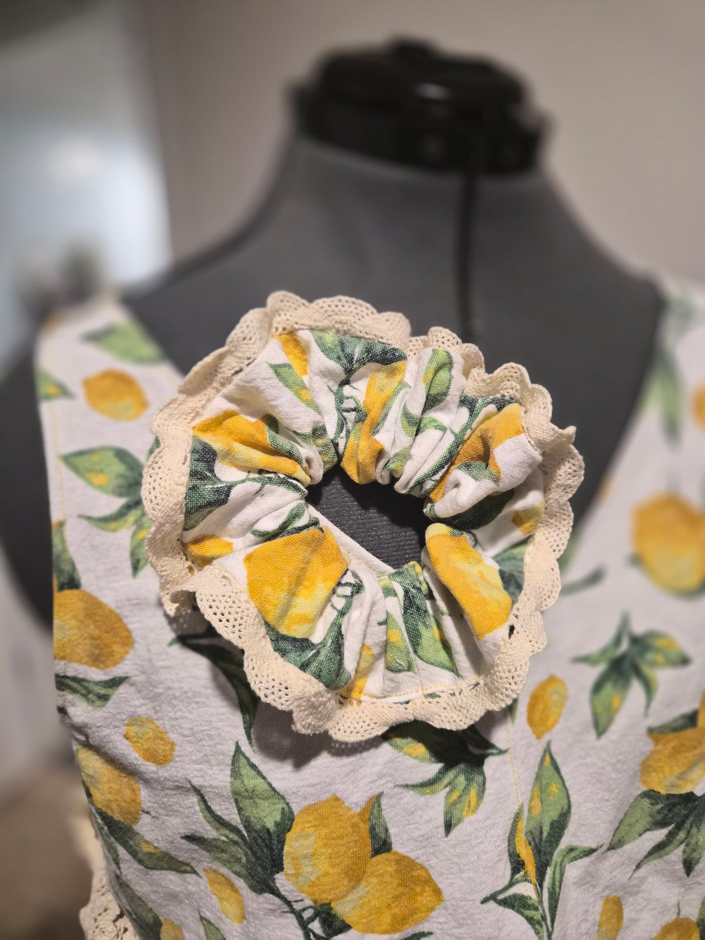 Lemon Drop Set |Womans Large | 100% Cotton Materials | Upcycled Fabric