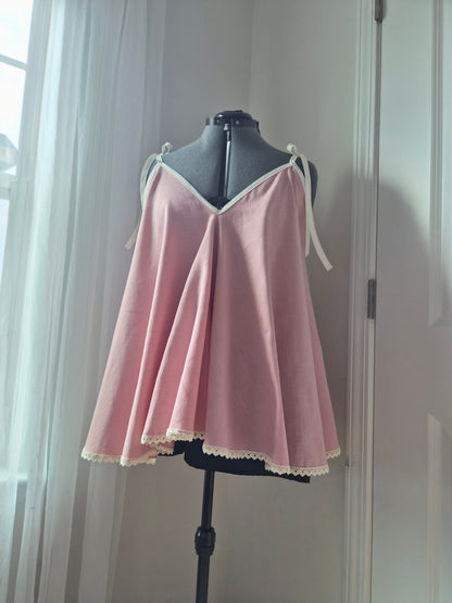 Flowy Tank | Tie Strap Blouse | Summer Blouse