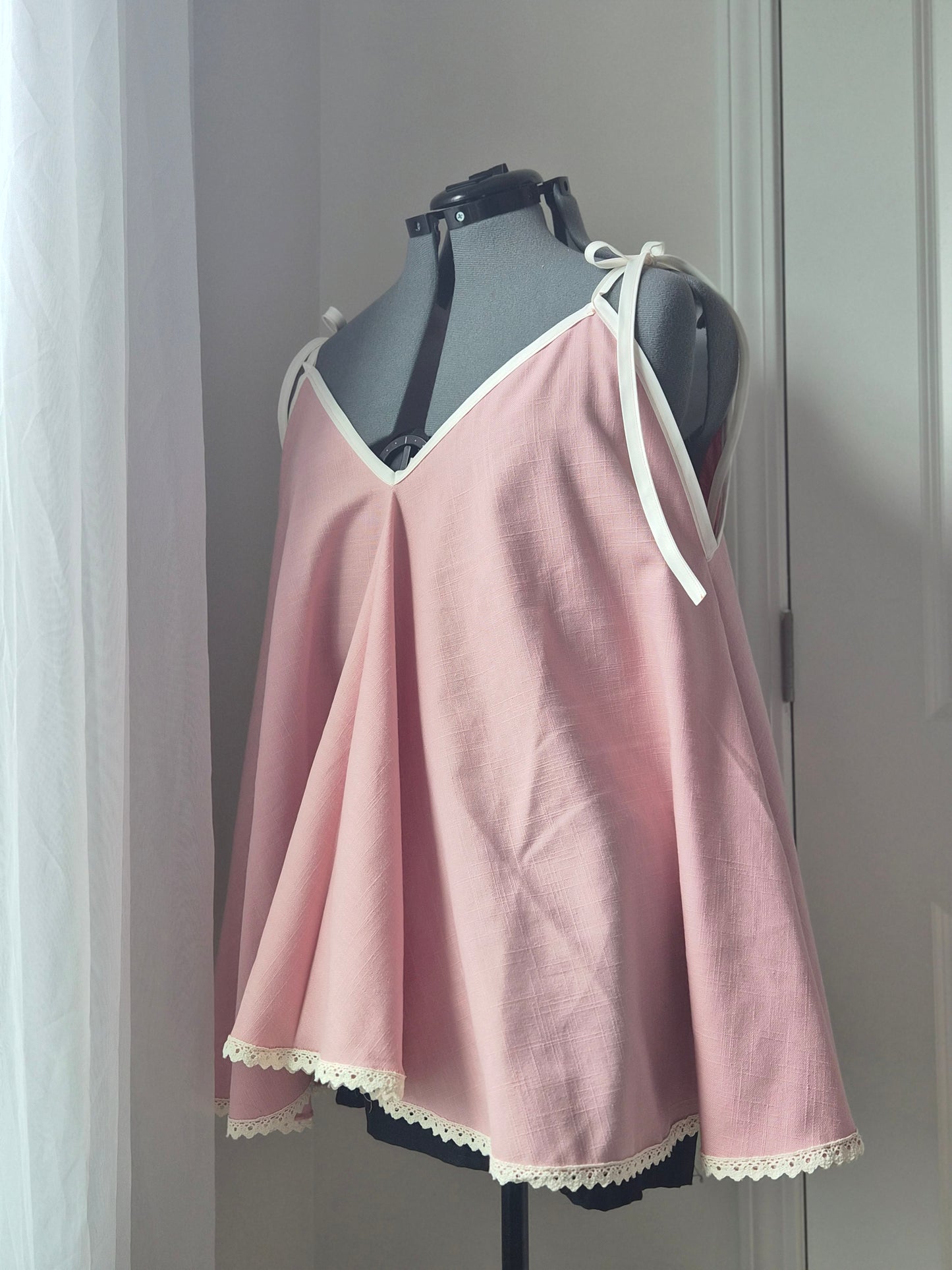 Flowy Tank | Tie Strap Blouse | Summer Blouse
