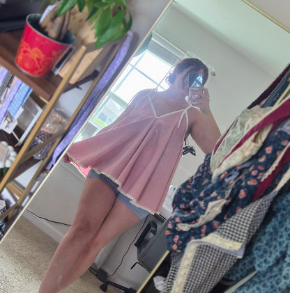 Flowy Tank | Tie Strap Blouse | Summer Blouse