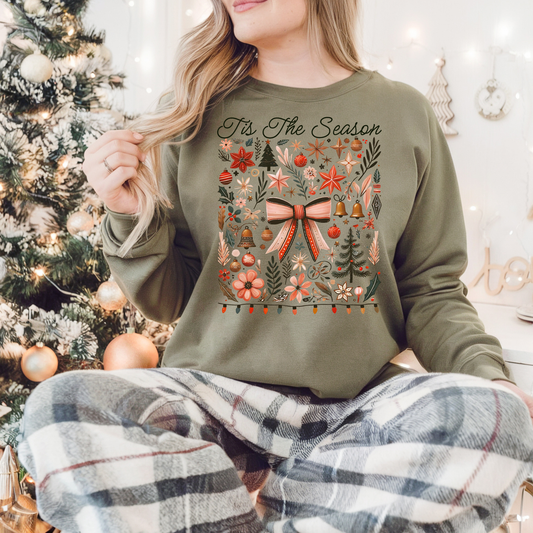 Army Green Christmas Sweater | Holiday Designs | Holiday Sweaters