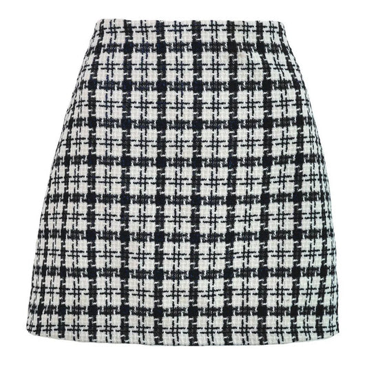 Fragrant Woolen Skirt | High Waisted - Wildflower Enchanted