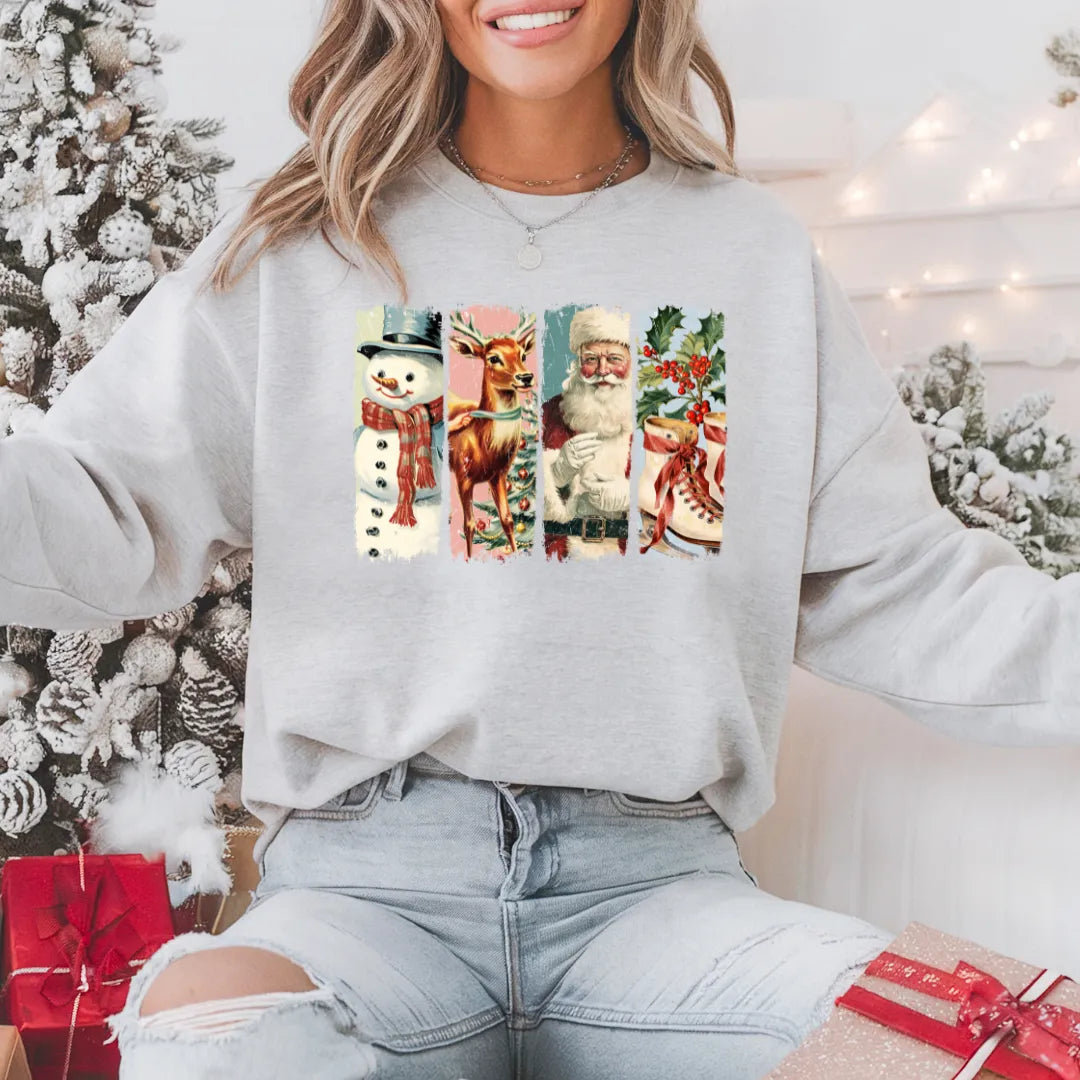 Christmas Portrait | Shirt | Crewneck | Sweater | Christmas | DTF Print