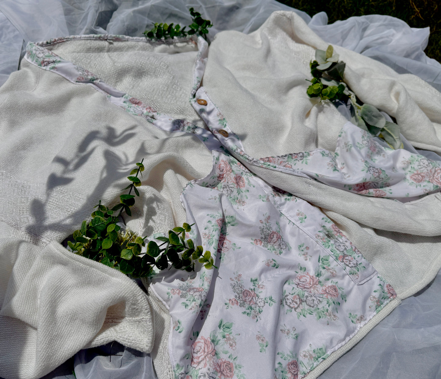 Whisper Willow Cardigan | Woman’s Cardigan | One Of A Kind | Woman’s 2XL