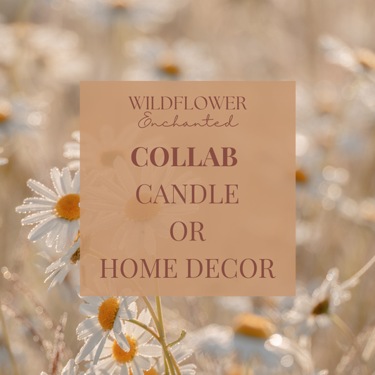 Candles or Home Decor | Wood Wick Candles | Engraved Home Decor |