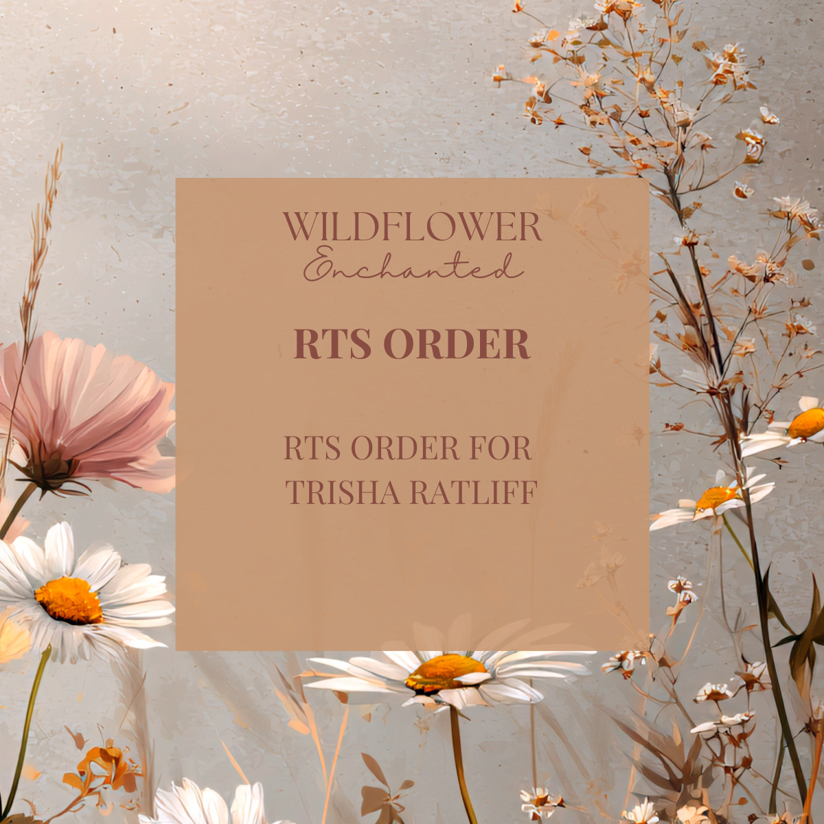 TRISHA RATLIFF | RTS ORDER | PREMADE CLOTHING