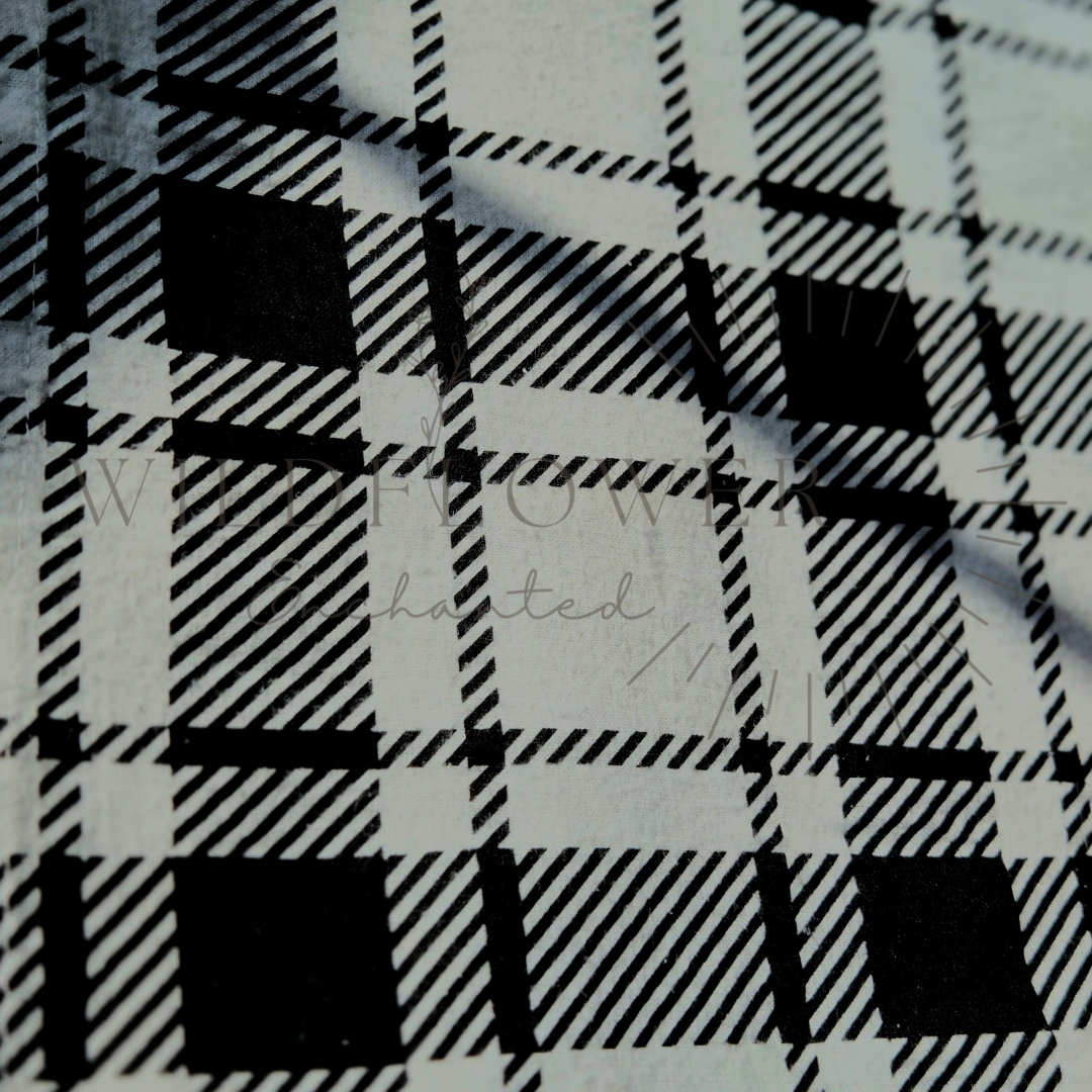 Black Plaid Uniquely You | Clothing Your Way | Custom Clothing | Handmade Clothing |