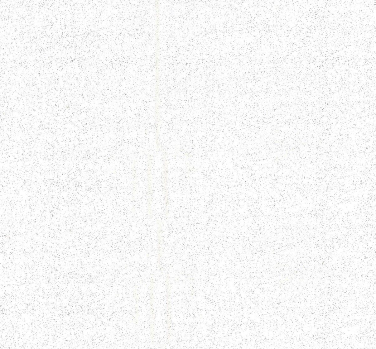 Custom Tree Skirt | White Cotton Fabric | Faux Glitter Specks | Navy Blue Velvet Ribbon Edges