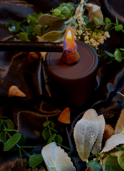 Incense Cones | Lavender Essential Oil | Dried Lavender Buds | Dried Jasmine Flowers | 10 Pack