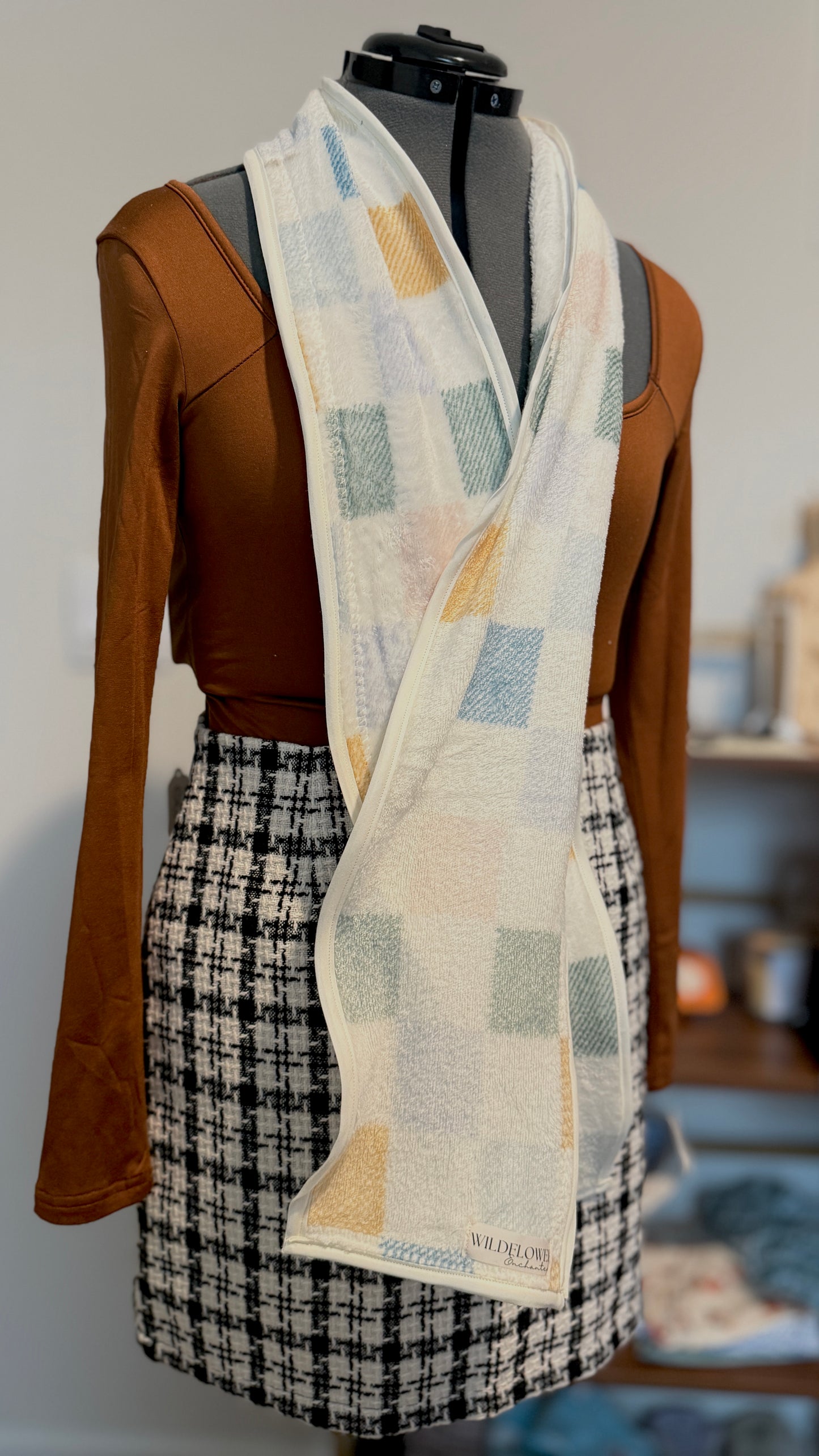 Cozy Cloud Scarf | Woman’s Scarf | Upcycled Scarf