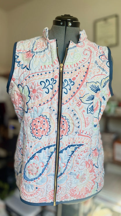 Upcycled Vest | Winter Vest | Quilted Vest