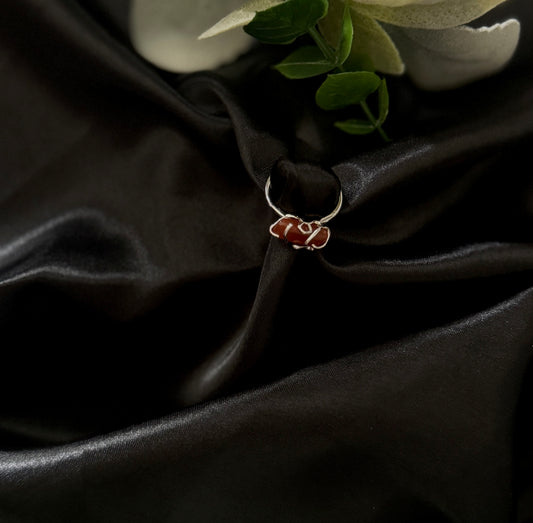 Cats Eye Crystal Wrap Ring | Crystal Jewelry | Authentic Crystal | Brass Ring