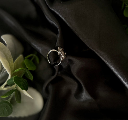 Tea Citrine Crystal Wrap Ring | Crystal Jewelry | Authentic Crystal | Brass Ring