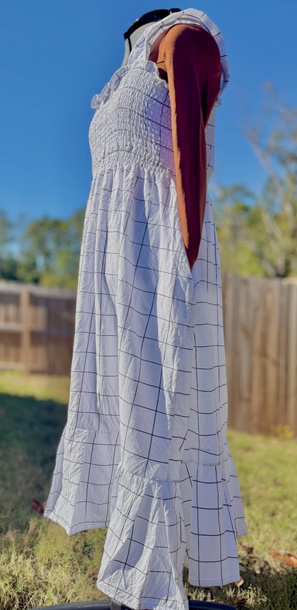 Shirred Dress | Woman's Dress | All Season Dress | MADE TO ORDER ONLY