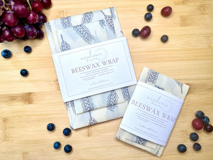 Beeswax Wraps | Food Storage Wrap | Sustainable Living | Eco Friendly - Wildflower Enchanted