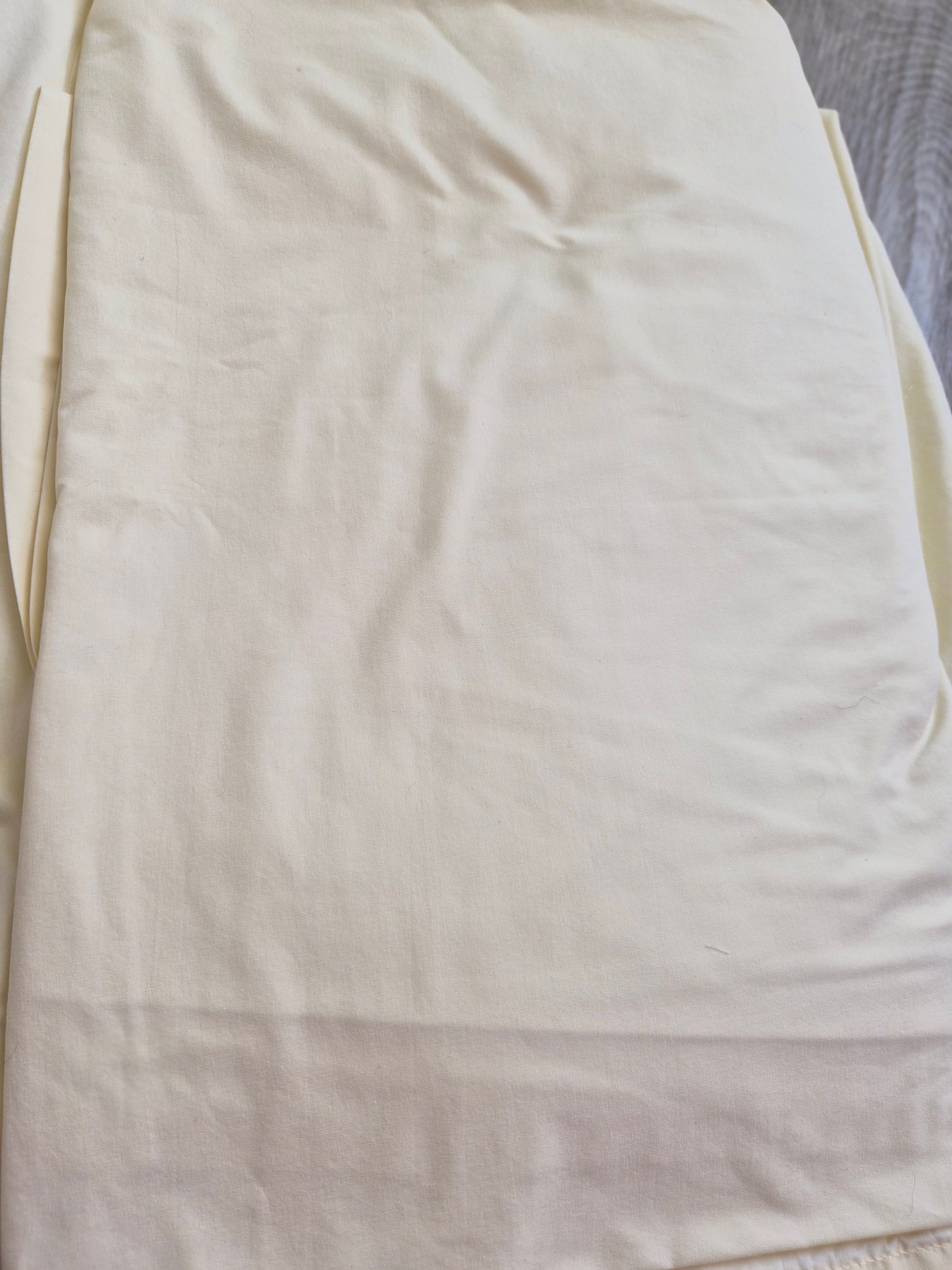 Vintage Pale Yellow Uniquely You | Clothing Your Way | Custom Clothing | Handmade Clothing | (FITTED SHEET)